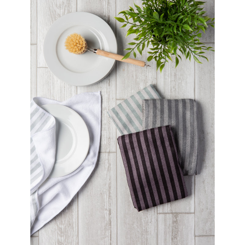 Stripe Dish Cloth Kitchen Towel