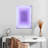 Soft Purple Glow Rectangle Royer-450732771