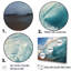 Impression sur toile Turquoise Ocean's Force Unleashed II-607564785-607564750