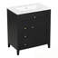 Meuble-lavabo avec lavabo, 3 tiroirs et tablette réglable-2139587317