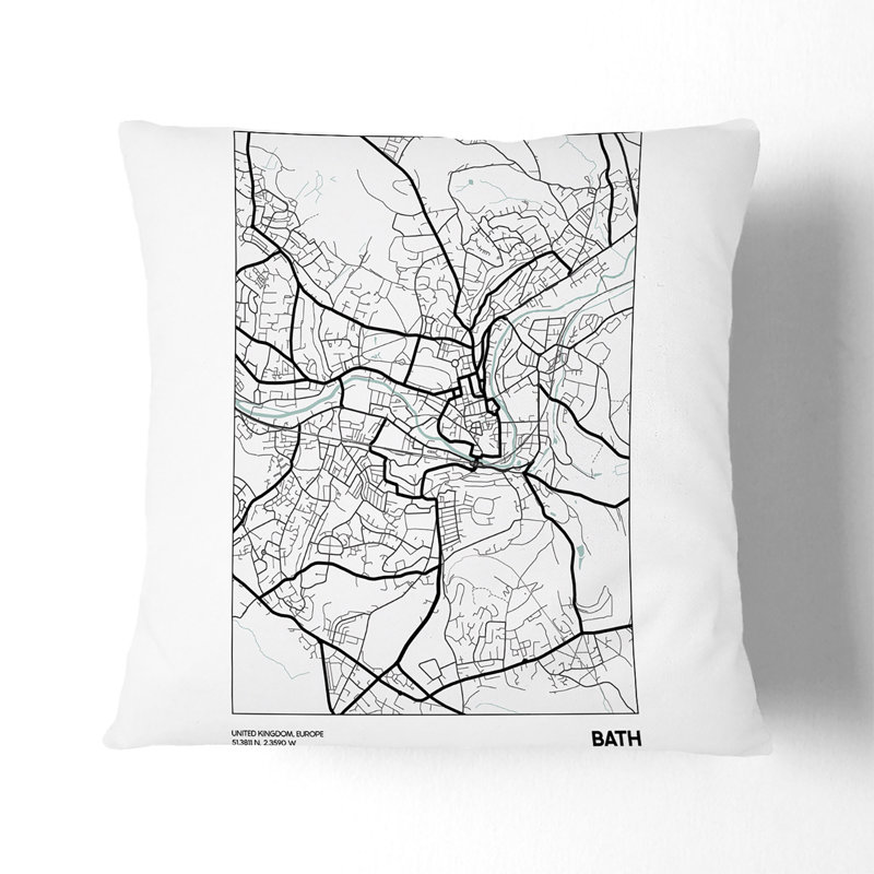 Square Cushion, 55cm H x 55cm W x 20cm D