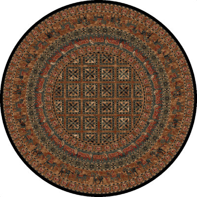 Pine Grove Oriental Wool Area Rug
