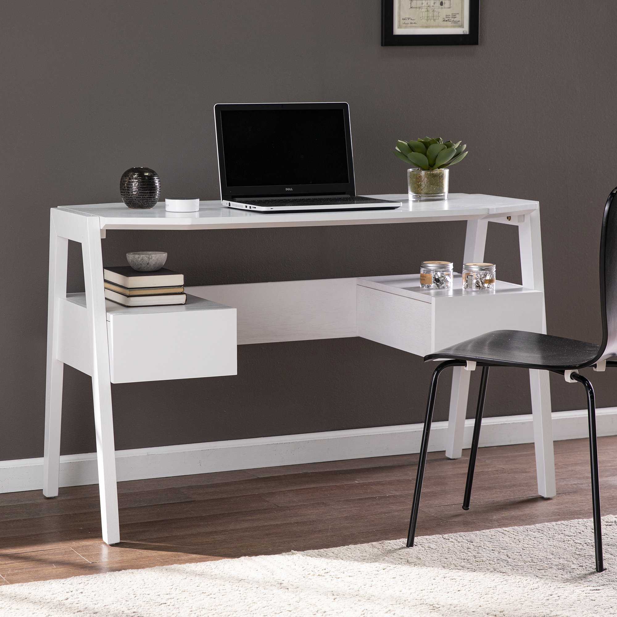 Spero Writing Desk, White