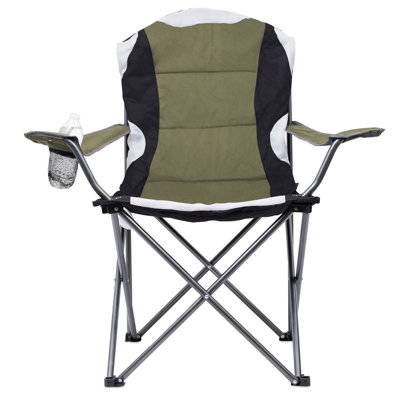 Folding Camping Chair with Cushion by BirdRock Home