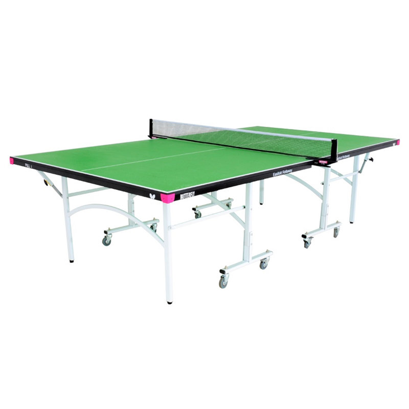 Table de tennis de table d'intérieur pliable Butterfly Easifold 19, Vert, 0.2"