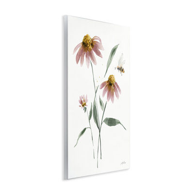 "Wild Honeybloom Florals", art mural sur bois par Katrina Pete