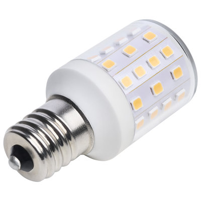 DEL T14 3,5 watts - 5000K CCT - transparent - base E17 - à intensité variable - 120 volts