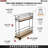 3" Two-Tier Narrow Wire Wall Upright Pullout
