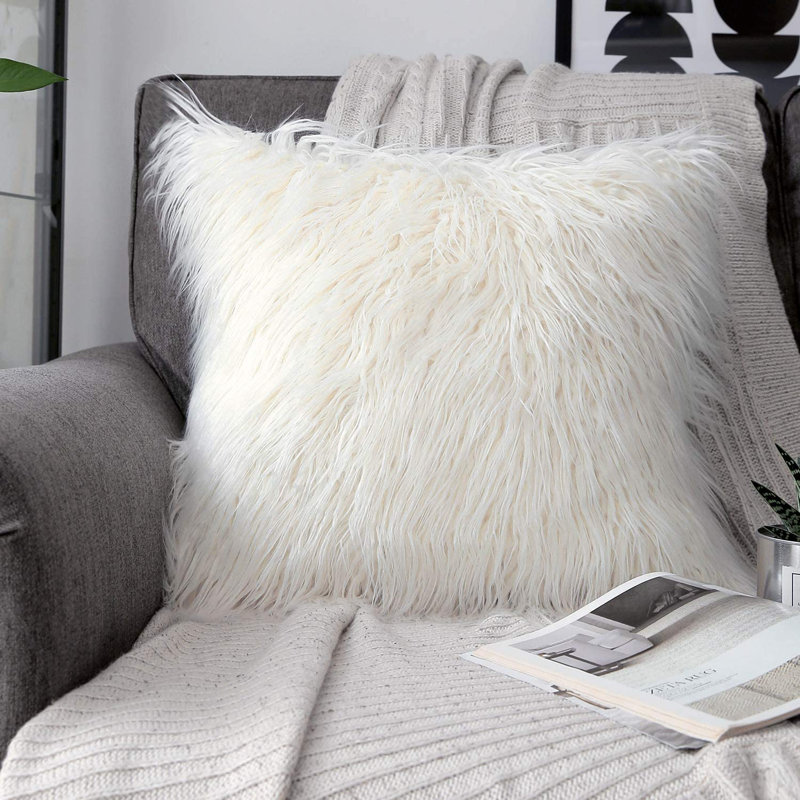 Throw Pillow, White, Pillow Cover & Insert