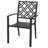 7-piece Metal Patio Dining Set With Umbrella Hole And Stackable Chairs-1813969161-1813969162