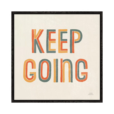 Retro Words II by Laura Marshall - Print on Canvas
