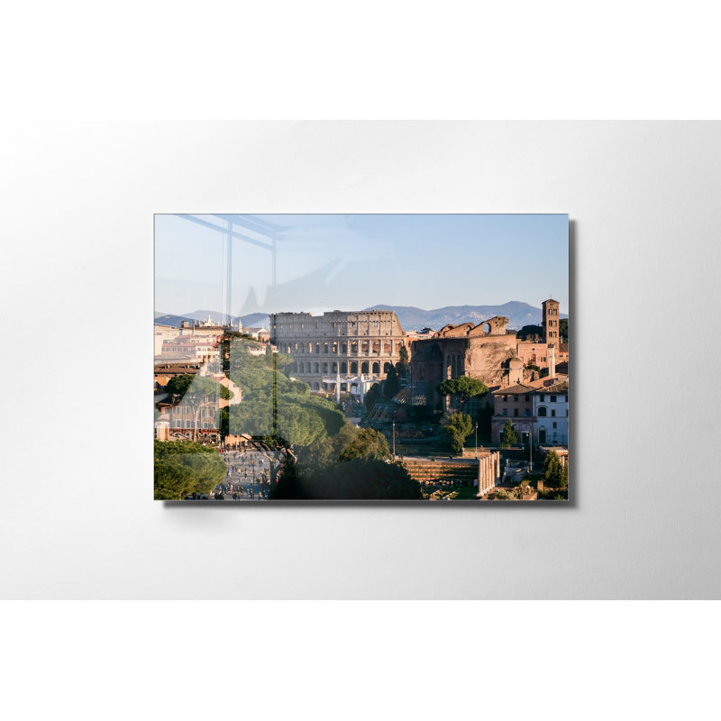 Superbe peinture murale en verre trempé 27,6 po x 39,4 po | 100% verre trempé, épaisseur: 0,16 pouce | Décoration élégante pour le salon ou le bureau, durable et facile à nettoyer, idée de cadeau parfaite