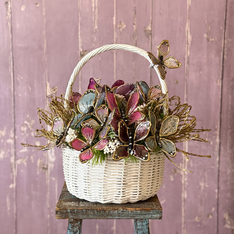 Arrangement en panier