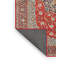 Tapis oriental en laine rouge / beige-848989496