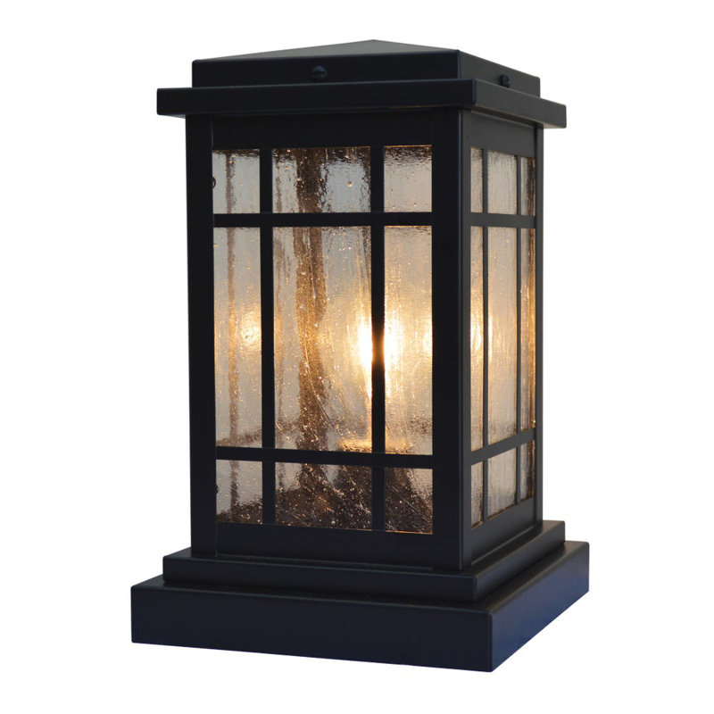 Kusiak Pier Mount Light, 10.5" H x 6" W, Mission Brown, Cream