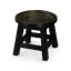 Repose-pieds Shyloh, tabouret en bois-853718300