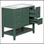 Meuble-lavabo 36 po avec trois tiroirs-345564307