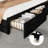 Vintage Carved Bed With 6 Drawers, Modern Bed With Charging Station & Led Lights-203328944-203328946