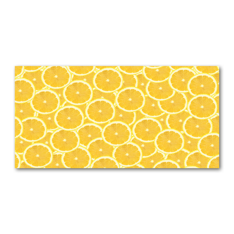 Lemon Slices - Wrapped Canvas Print