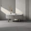 Italian light luxury oval rock table