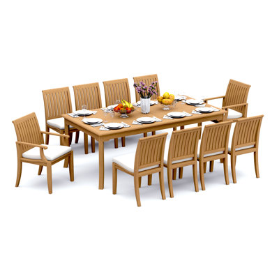Ensemble repas d'extérieur rectangulaire L 83 po Lagos