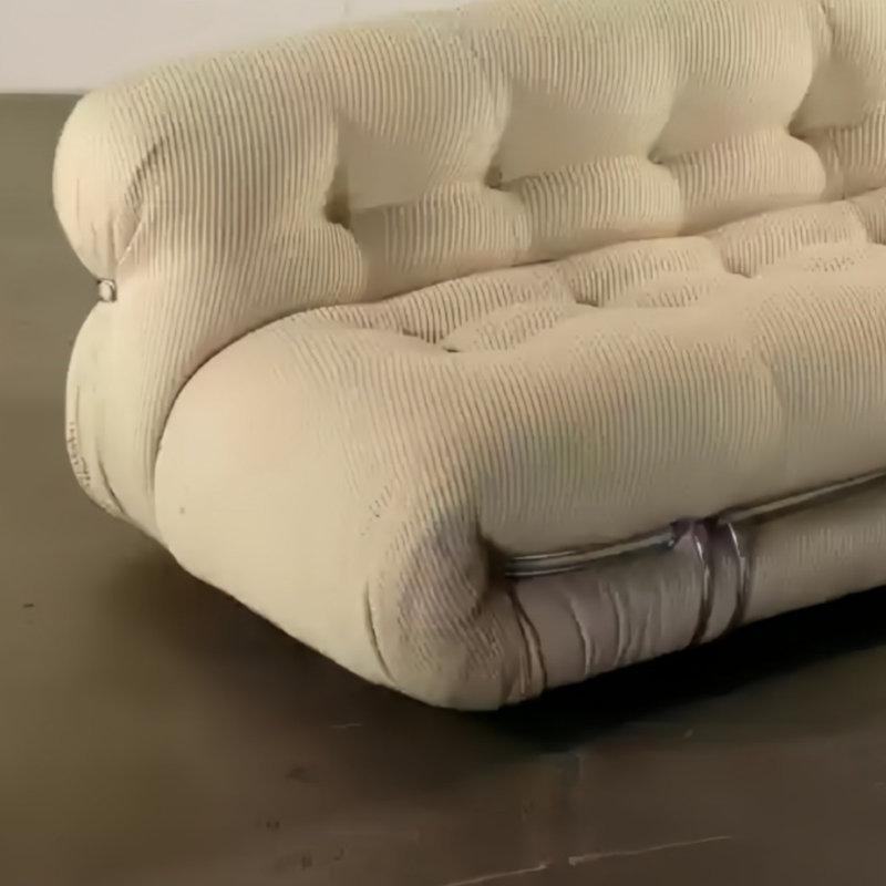 Wabi-sabi Hippo-Shaped Sofa