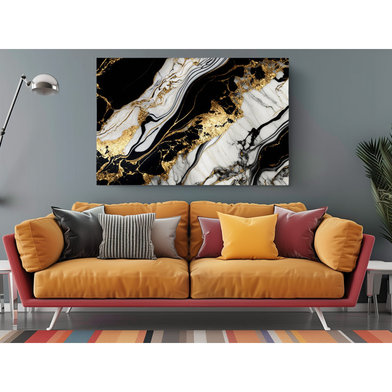 " Marble ", 30" H x 45" W x 1" D