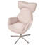 Swivel Armchair SONDERBY Fabric Beige