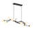 Dekisha 10-Light Glass Globe Branch Linear Chandelier