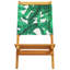 Solid Wood Folding Chair Set