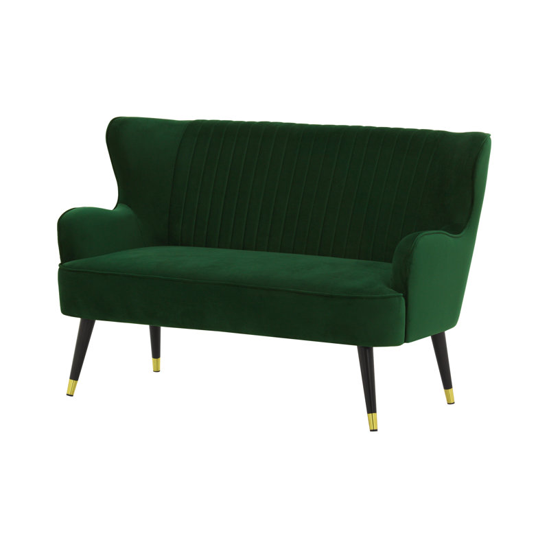 Burnette Sofa, Dark Green