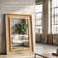 Miroir décoratif en bois massif-1016312083