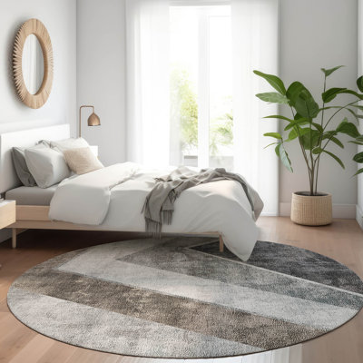 Charneshia Washable Geometric Indoor / Outdoor Rug