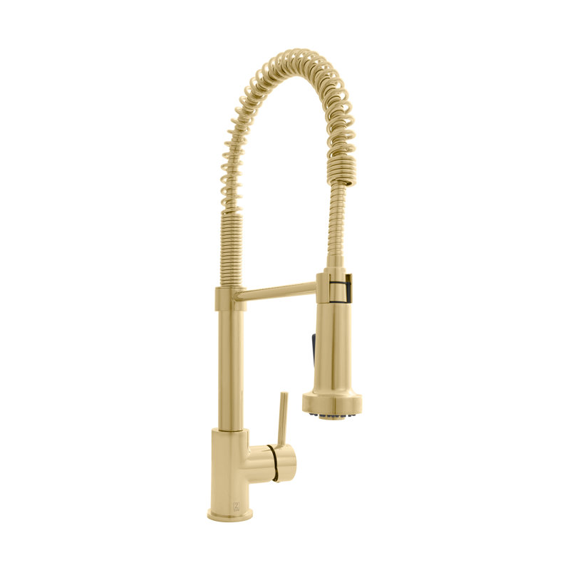 ZLINE Apollo Kitchen Faucet, Polished Gold