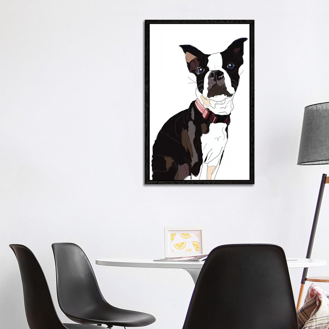 Nadias Boxer von Sketch And Paws - Gallery-Wrapped Canvas Giclée on Canvas