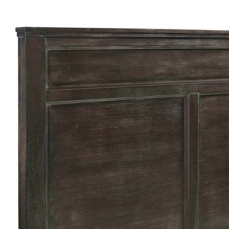 Lit standard en bois Jonnathan, Simple, Muscade