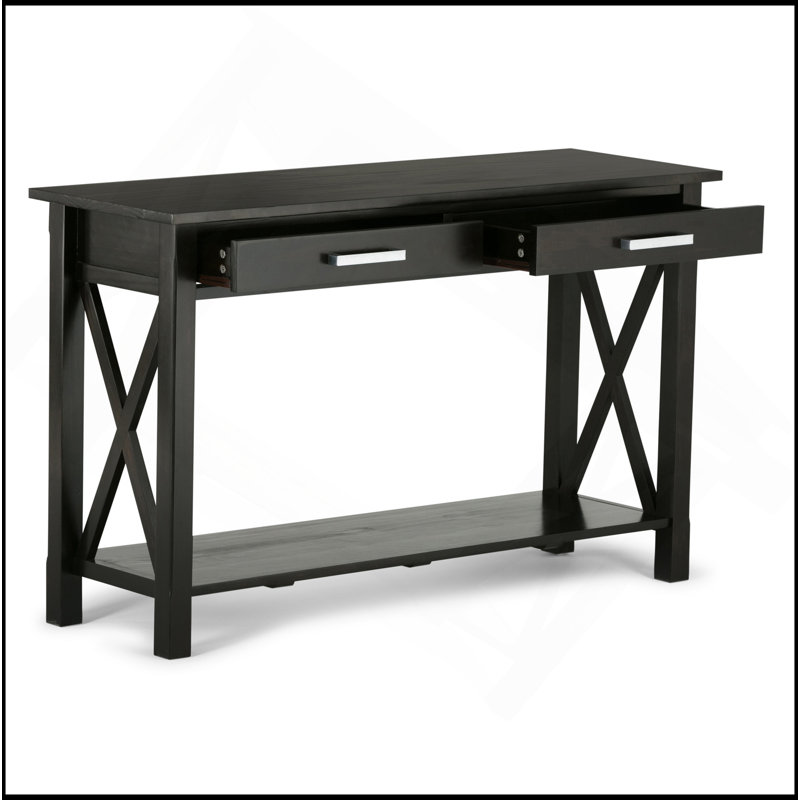 Kitchener - Console Sofa Table - Hickory Brown