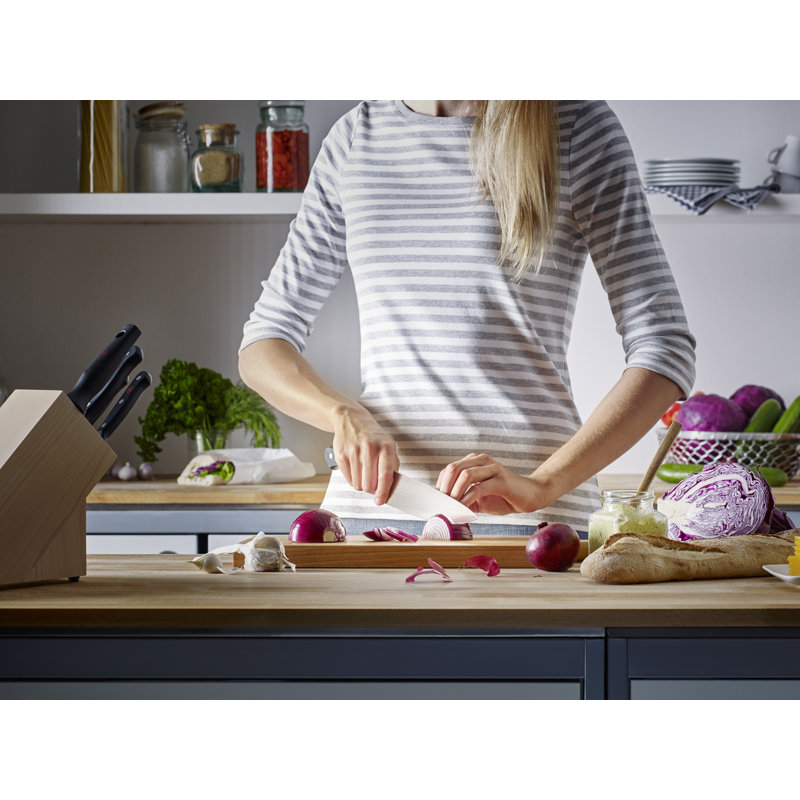 Wüsthof Classic 15-Piece High Carbon Stainless Steel Knife Block Set