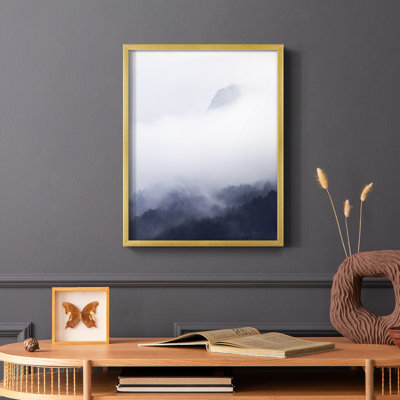 Above the Clouds Framed Print - Solid Wood