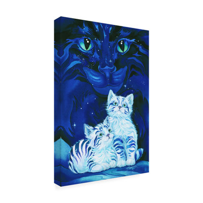 Art mural sur toile tendue - Jody Bergsma, art mural "Wish On A Star" pour le salon, la chambre à coucher ou le bureau - 12 x 19