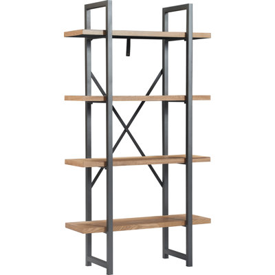 Tommy Hilfiger Robson Wood 4-Tier Bookshelf