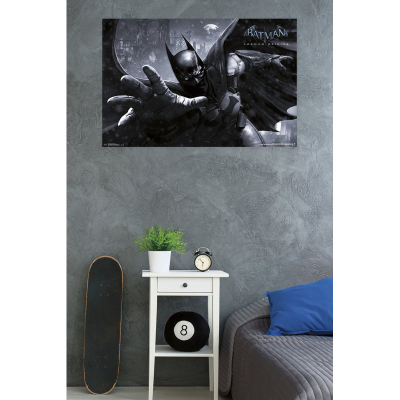 Arkham origines-impression sur papier batman