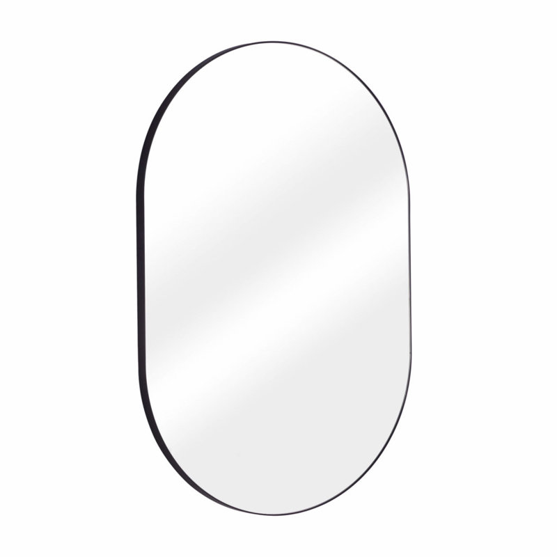 Miroir mural FINE FIXTURES, Matte Black