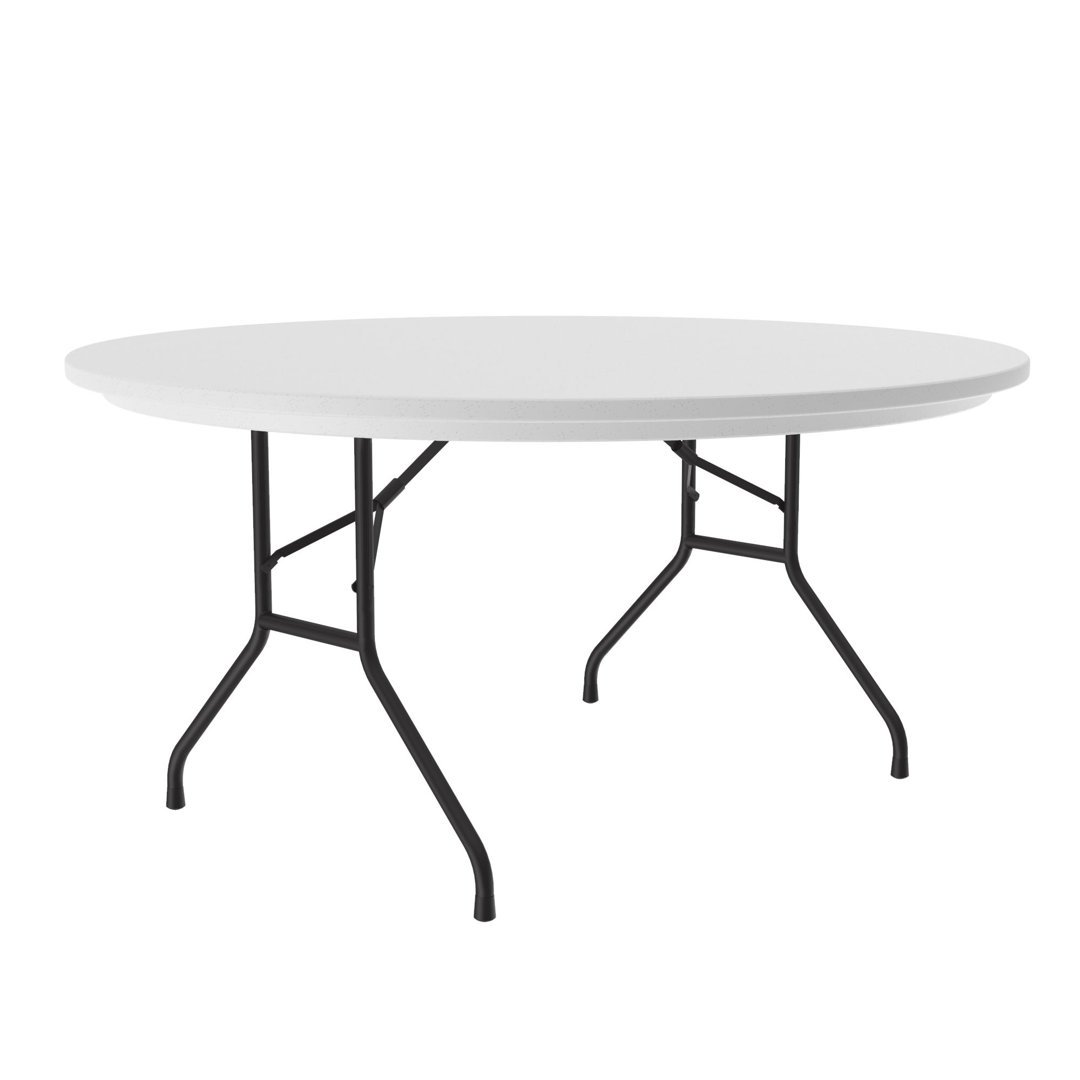 60'' Circular Portable Folding Table Correll, Inc.