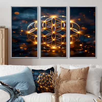 Winchcombe - Geometric Wall Art Set