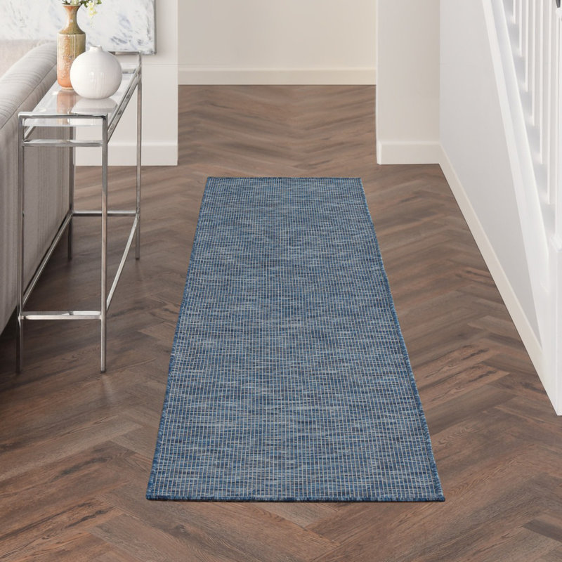 Tapis de couloir bleu marine 8 pi, Tapis de couloir 2 pi 2 po x 8 pi