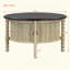 Table basse ronde avec rangement pour le salon-1758681531