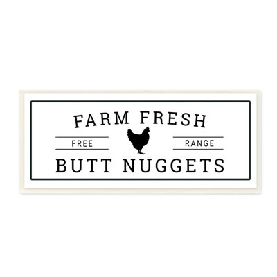 « farm freshy look croquettes amusante word design » par susan ball-impression sur image