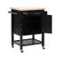 Marlborough Solid Wood Top Kitchen Cart-1499826478