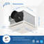 Ventilateur de salle de bain mural Aria